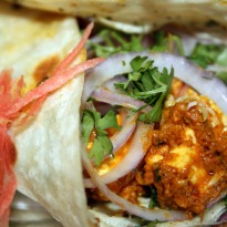 Paneer Tikka Kathi Roll