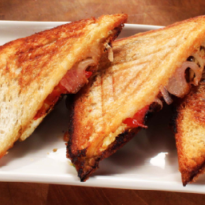 Paneer Toasty with Salsa