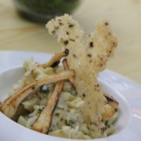 Parsnip Risotto with Garam Masala Recipe