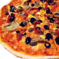 Pizza in your face