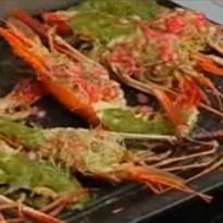 Scampi with Basil Butter Recipe