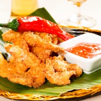 Spicy Prawns with Sweet Dipping Recipe