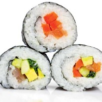 Sushi, sliced and diced