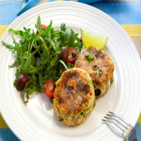 Thai Fish Cakes with Pineapple Chutney