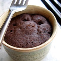 3 Minute Chocolate Cake