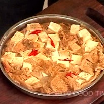 Steamed Tofu with Egg