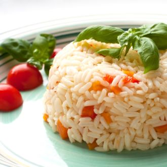 Tomato Pulao (My Yellow Table)