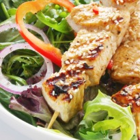 Vegetarian Seekh Kebabs 