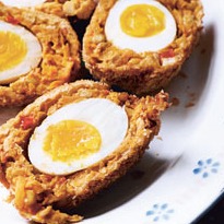 Felicity Cloake's veggie scotch eggs - recipe