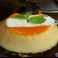 Coconut and Lychee Creme Caramel  Recipe