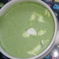 West Indian Avocado Soup with Limon Crema West Indian Avocado Soup with Limon Crema