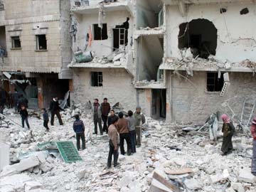 Syrian forces kill 83 in barrel bomb attacks in Aleppo Syrian forces kill 83 in barrel bomb attacks in Aleppo