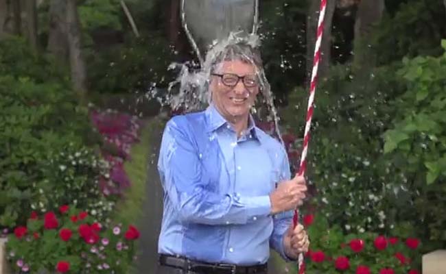 Bill Gates Takes the Ice Water Challenge, Outdoes Challenger Mark Zuckerberg Bill Gates Takes the Ice Water Challenge, Outdoes Challenger Mark Zuckerberg