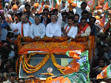 From Narendra Modi's Team, Some Stats: 437 Rallies, 5827 Events, 3 Lakh Kilometres From Narendra Modi's Team, Some Stats: 437 Rallies, 5827 Events, 3 Lakh Kilometres