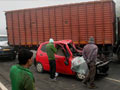 Fog leads to 10-car pile-up on Noida Expressway