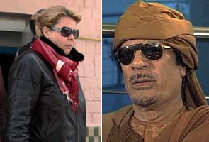 gaddafi blonde