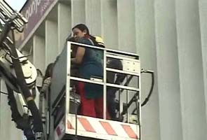 Big fire at bank in Central Delhi, people being evacuated from the building