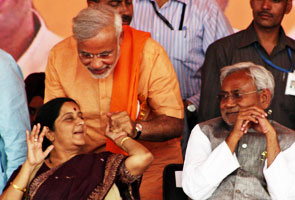 Nitish Kumar mum on Narendra Modi's victory Nitish Kumar mum on Narendra Modi's victory