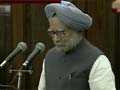 Prime Minister Manmohan Singh takes oath as Rajya Sabha member