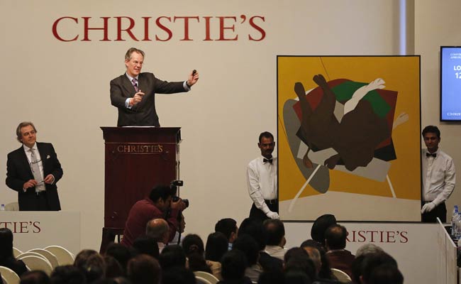 This Painting By Tyeb Mehta Sold for Over Rs 17 Crore at a Christie's Auction 
