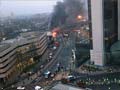 Two dead in helicopter crash near River Thames in central London 