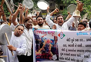 Congress' 'Gangs of Wasseypur' poster targets Narendra Modi