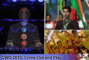 Colours of India come alive in a dazzling CWG opening ceremony