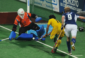 Malaysian striker suspended for hitting Scott goalkeeper