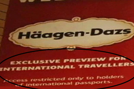 Haagen-Dazs ad offends Delhi