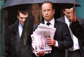 Hollande's leftists ahead in parliamentary vote 