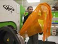 A strip of cloth that makes dry cleaners shudder