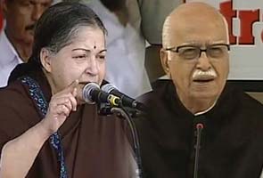 Jayalalithaa a natural ally, says Advani
