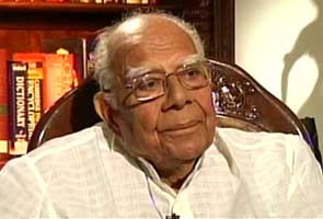 Ram Jethmalani slams BJP in letter to Gadkari