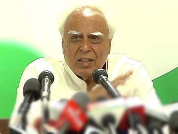 Narendra Modi hid facts about his marriage: Kapil Sibal complains.