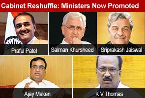 Cabinet reshuffle: Ministers now promoted 