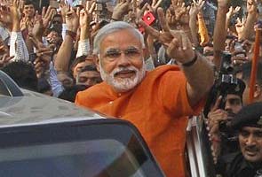 In Gujarat, BJP is confident of a hat-trick for Narendra Modi In Gujarat, BJP is confident of a hat-trick for Narendra Modi