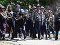 Myanmar violence: houses torched, 10 injured