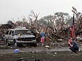 Mile-wide tornado strikes Oklahoma; dozens are killed