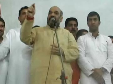 Amit Shah's 'revenge' remark in riot-hit area sparks controversy Amit Shah's 'revenge' remark in riot-hit area sparks controversy