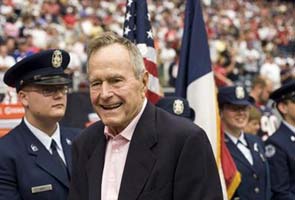 George HW Bush in intensive care: spokesman | NDTV.