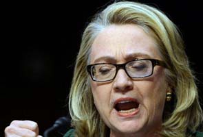 Hillary Clinton chokes up as she defends handling of Benghazi attack