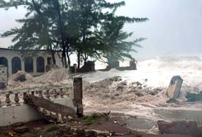 Hurricane Sandy kills two in Haiti, heads to Bahamas