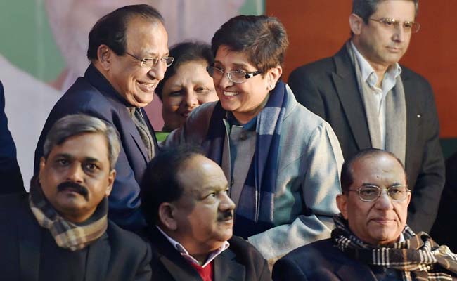 Amid Rancour Over Kiran Bedi, Top BJP Leaders to Decide on Delhi.