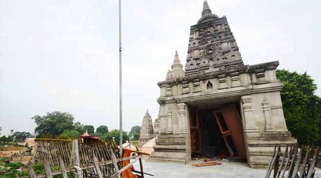 Bodhgaya: Eight blasts in Mahabodhi temple; two injured