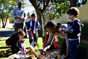 In South Africa 10-year-olds take a cue from Nelson Mandela