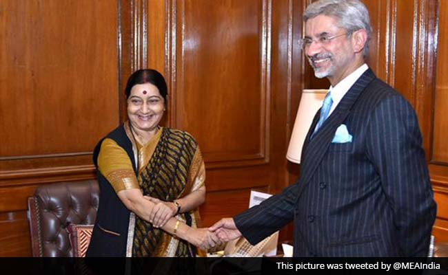 S Jaishankar Takes Charge As New Foreign Secretary