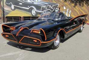 Original Batmobile from TV series to be auctioned