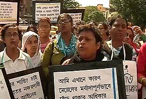 Protests outside Mamata's house over report that claims Bengal is unsafest for women