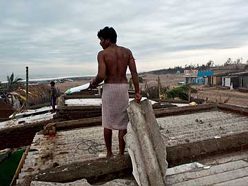 Cyclone-hit slum dwellers in Odisha's Berhampur celebrate Diwali with solar lights