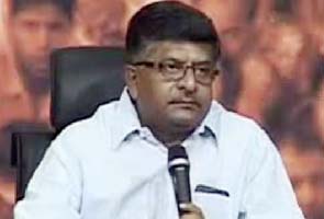 Advani recommends Ravi Shankar Prasad for deputy leader of BJP in Rajya Sabha